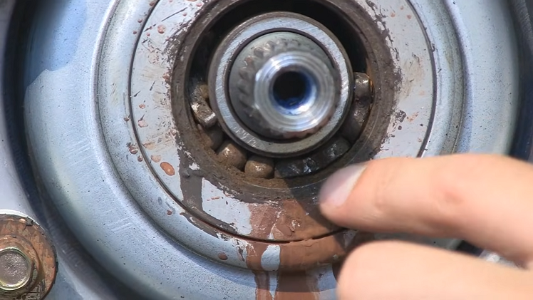 Washing machine bearings.