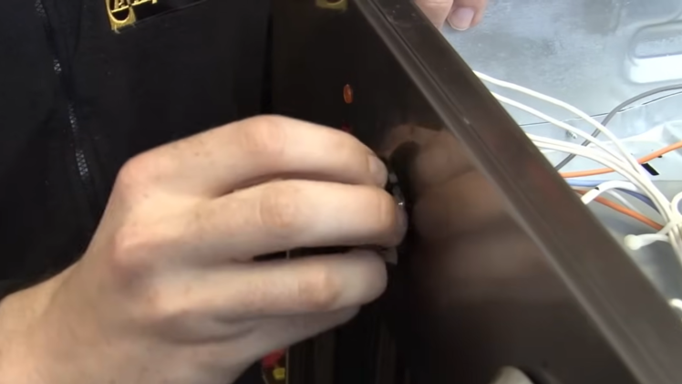 Remove the control knob.