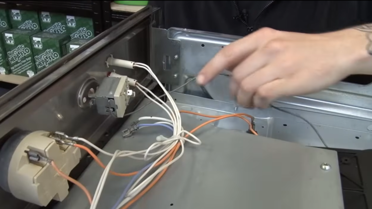 Remove the thermostat.